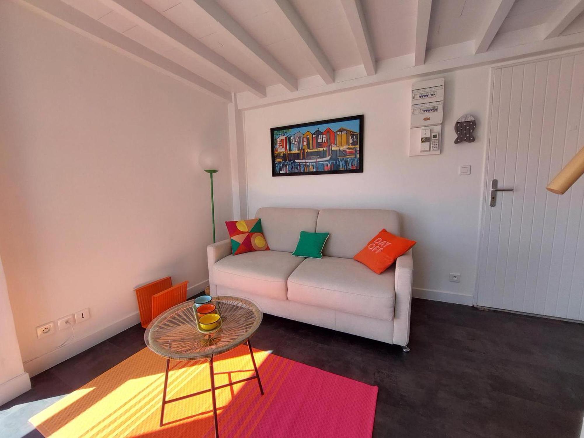 Charmant Appart Renove A 50M De La Plage Avec Balcon Et Parking - Fr-1-550-78 Royan Luaran gambar
