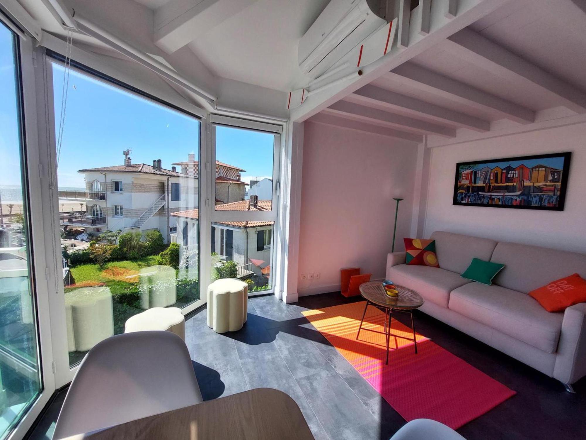 Charmant Appart Renove A 50M De La Plage Avec Balcon Et Parking - Fr-1-550-78 Royan Luaran gambar