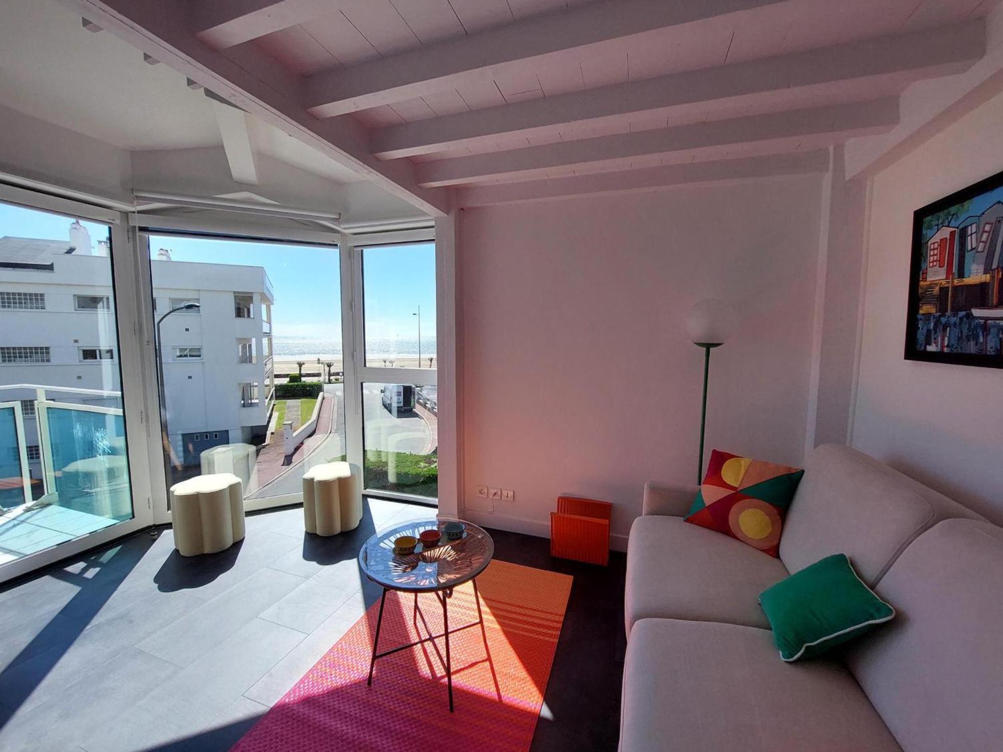 Charmant Appart Renove A 50M De La Plage Avec Balcon Et Parking - Fr-1-550-78 Royan Luaran gambar